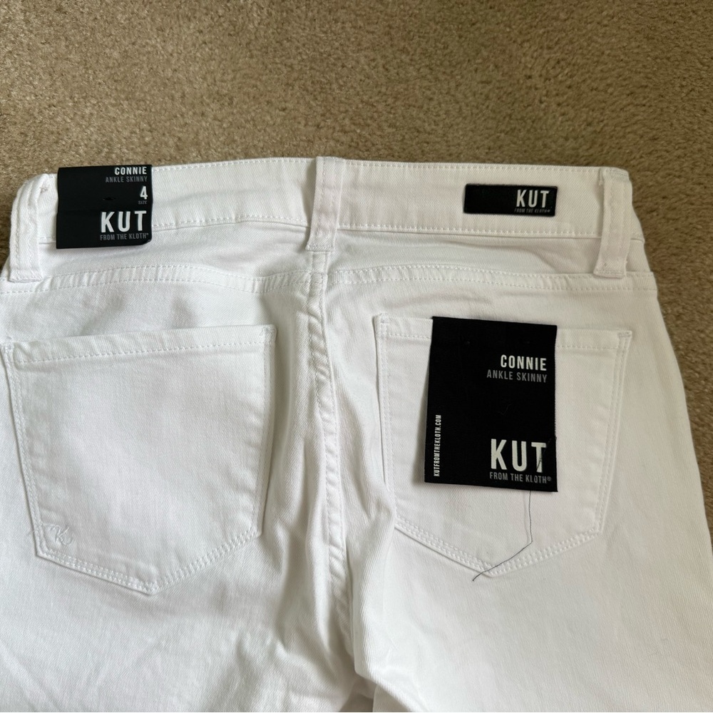 Kut from the Kloth White Ankle Pants